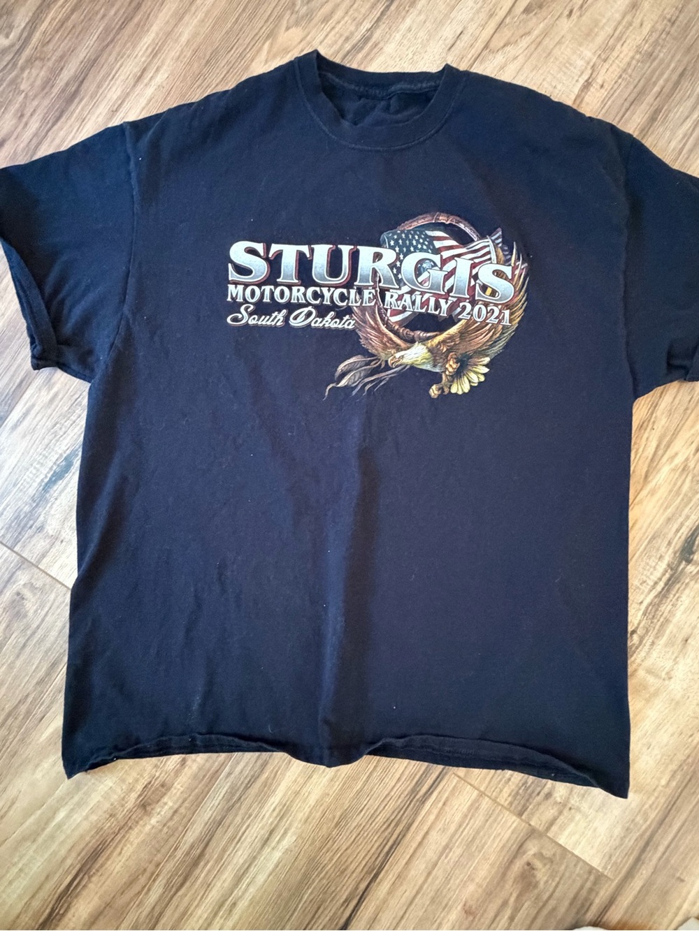 Sturgis Motorcycle Rally 2021 Graphic Tee - Black